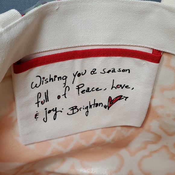 Brighton Love & Joy canvas tote - Picture 7 of 7